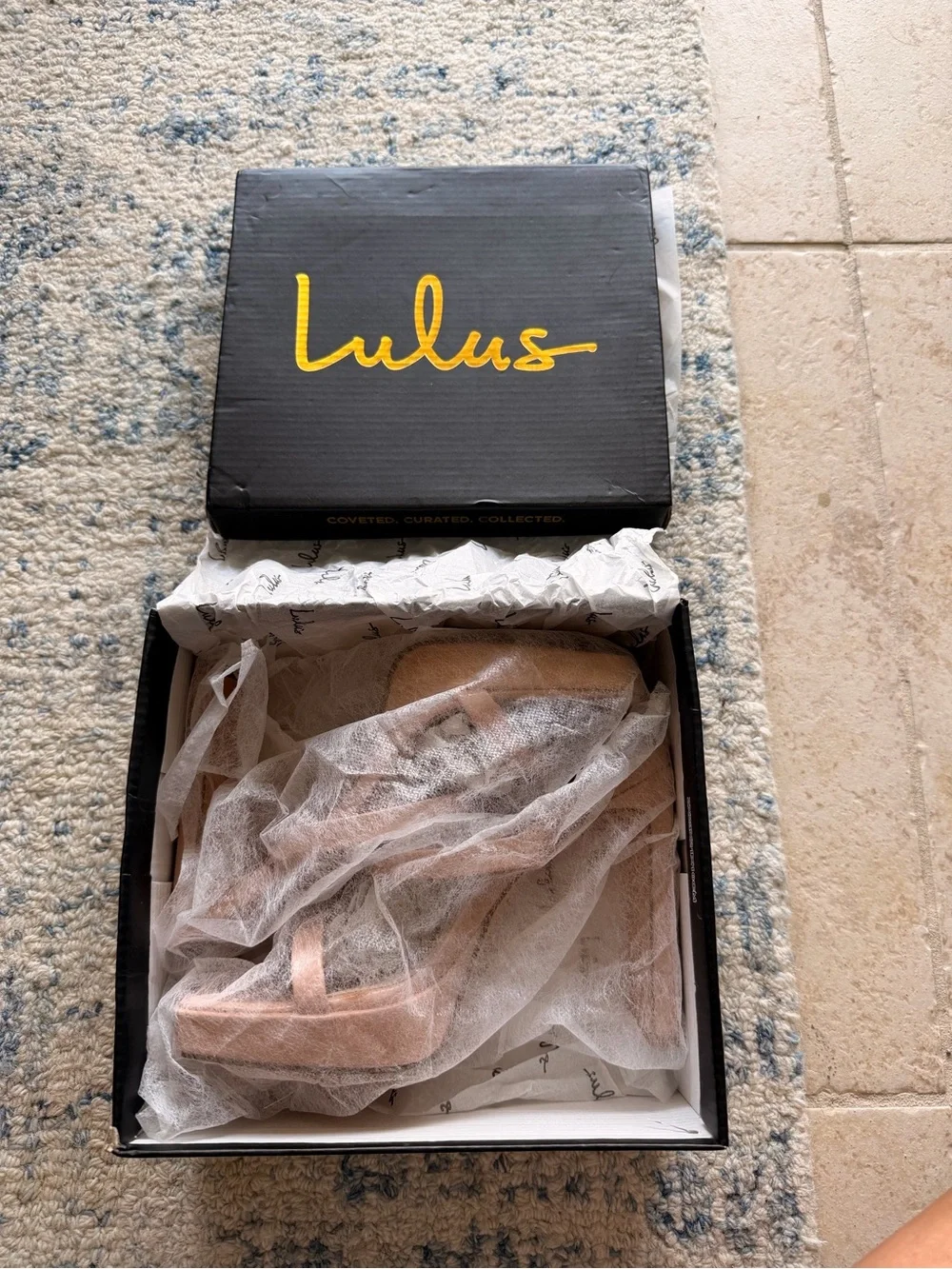 Lulu's Blush Pink Platform Heeled Sandals with Ankle Strap